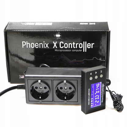 Andromeda Computers Phoenix X termostat z programatorem do terrarium – 2 kanały, 1200W