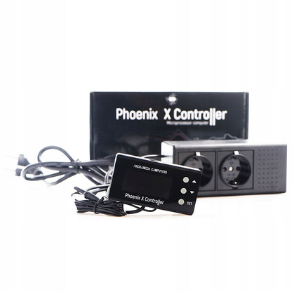 Andromeda Computers Phoenix X termostat z programatorem do terrarium – 2 kanały, 1200W
