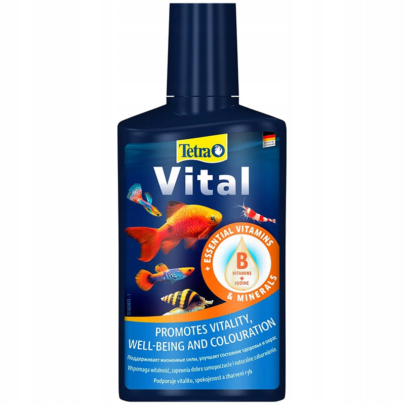 Tetra Vital 250 ml preparat witaminowy do akwarium – witaminy z grupy B i jod dla ryb i roślin