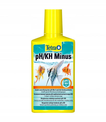 Tetra pH/KH Minus 250 ml – preparat do obniżania pH i twardości węglanowej w akwarium