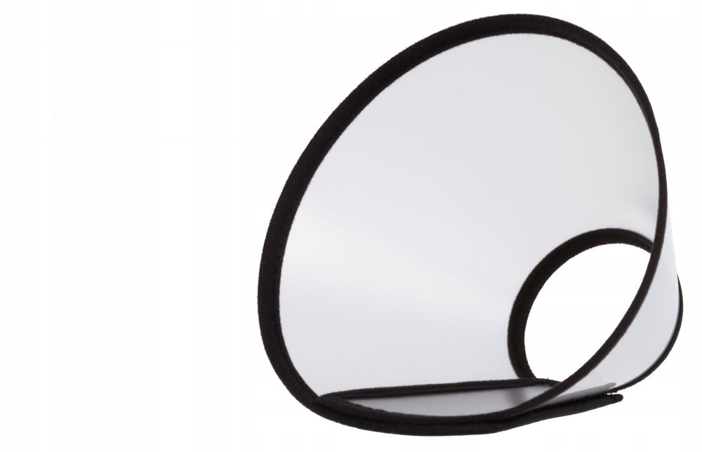 Trixie Kołnierz pooperacyjny dla psa L-XL 50-58 cm, plastikowy, na rzep – przezroczysty