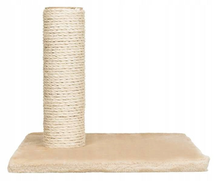 TRIXIE Słupek zapasowy do drapaka dla kota 9 x 50 cm, sizalowy, śruby M8 – szary