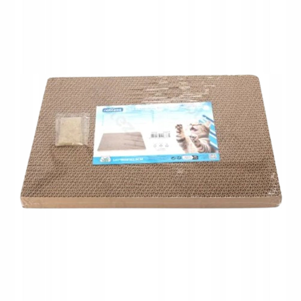 Nobleza Wkład wymienny do drapaka kartonowego 41 x 29 cm, 4 szt. z kocimiętką – brązowy