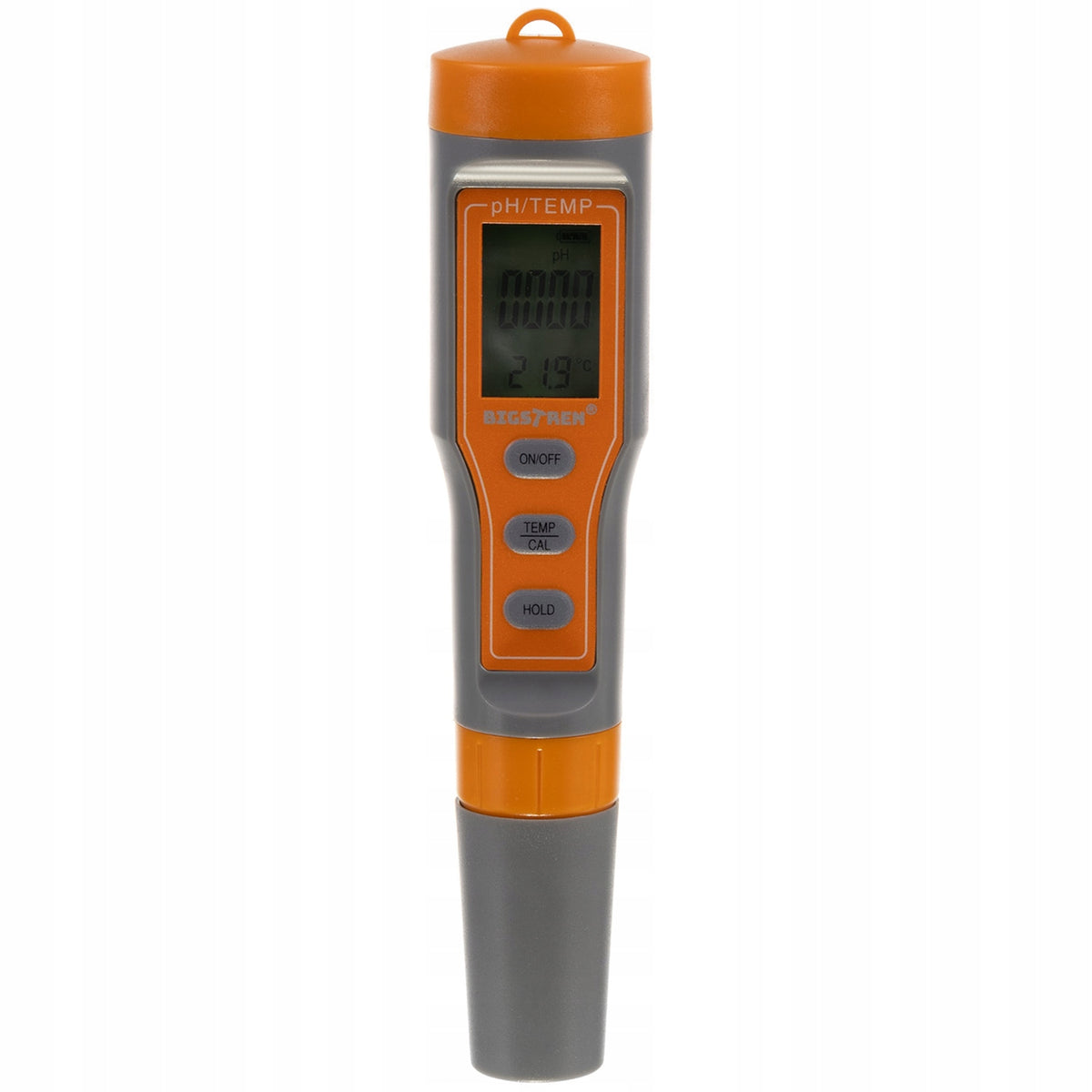 Bigstren elektroniczny tester pH wody z termometrem i funkcją ATC – wodoodporny, 23534