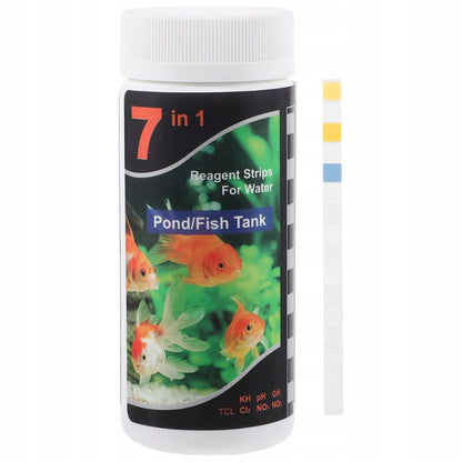 TD Stones Testy paskowe do wody 7w1, 100 szt. – akwarium, oczko wodne i basen