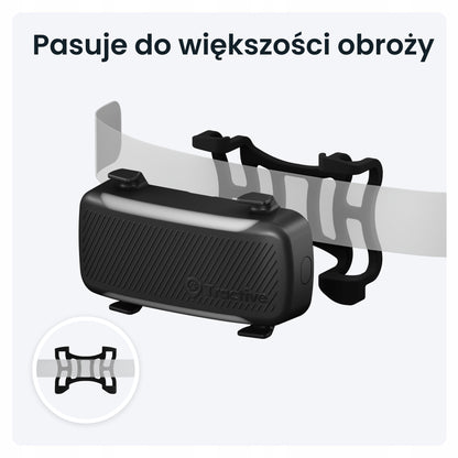 Tractive Lokalizator GPS dla psa DOG 6 XL z monitorowaniem zdrowia, powyżej 20 kg – czarny