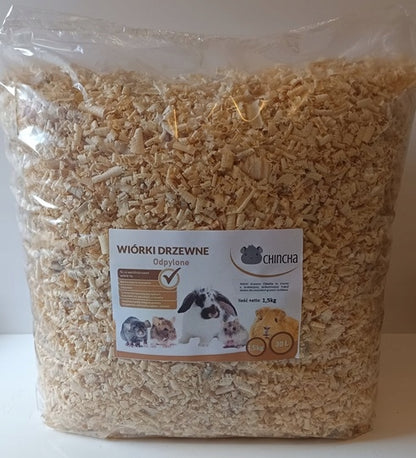 Trociny dla gryzoni i królików 4,5 kg (90 l) – naturalna ściółka odpylona, bezzapachowa