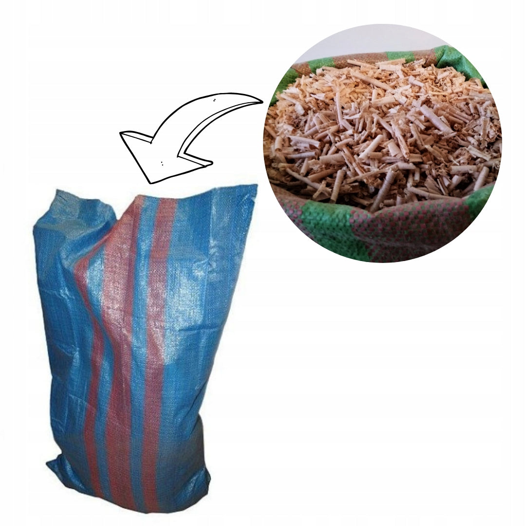 Trociny liściaste dla gryzoni i królików 5 kg / 100 l – odpylone, bez żywicy