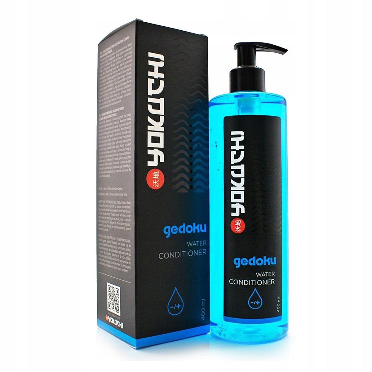 Yokuchi Gedoku uzdatniacz wody do akwarium 400 ml – neutralizuje chlor i chloraminy