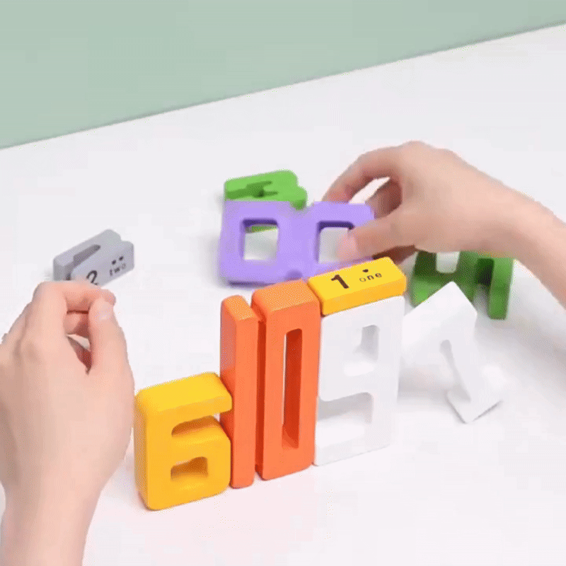 Magiczne Cyfroklocki Montessori
