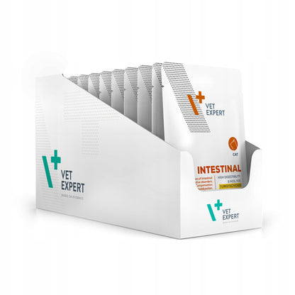 Vet Expert Intestinal Cat mokra karma weterynaryjna 12x100 g – indyk i kurczak