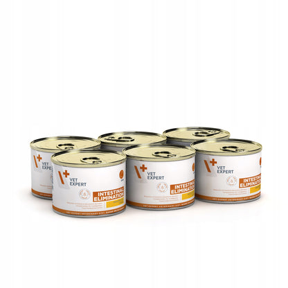 Vet Expert Intestinal Elimination Low Fat mokra karma dla psa 6x200 g – indyk, bezzbożowa