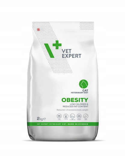 Vet Expert Obesity Cat sucha karma dietetyczna dla kotów z nadwagą 2 kg – drób