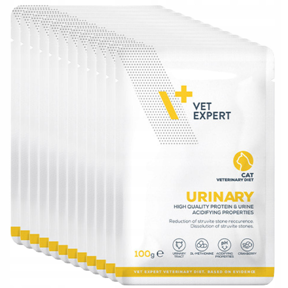 Vet Expert Urinary Cat karma mokra dla kota na układ moczowy 12 x 100 g – kurczak