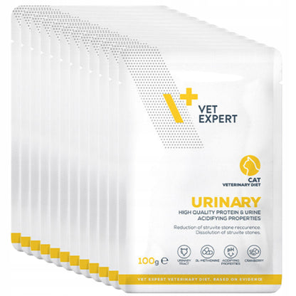 Vet Expert Urinary Cat karma mokra dla kota na układ moczowy 12 x 100 g – kurczak