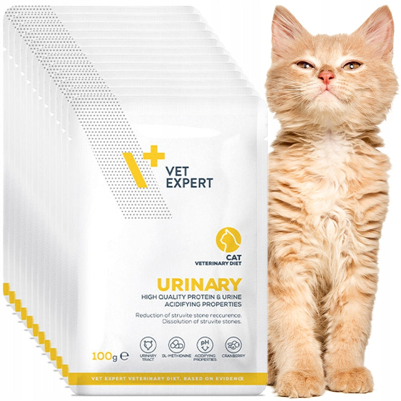 Vet Expert Urinary Cat karma mokra dla kota na układ moczowy 12 x 100 g – kurczak