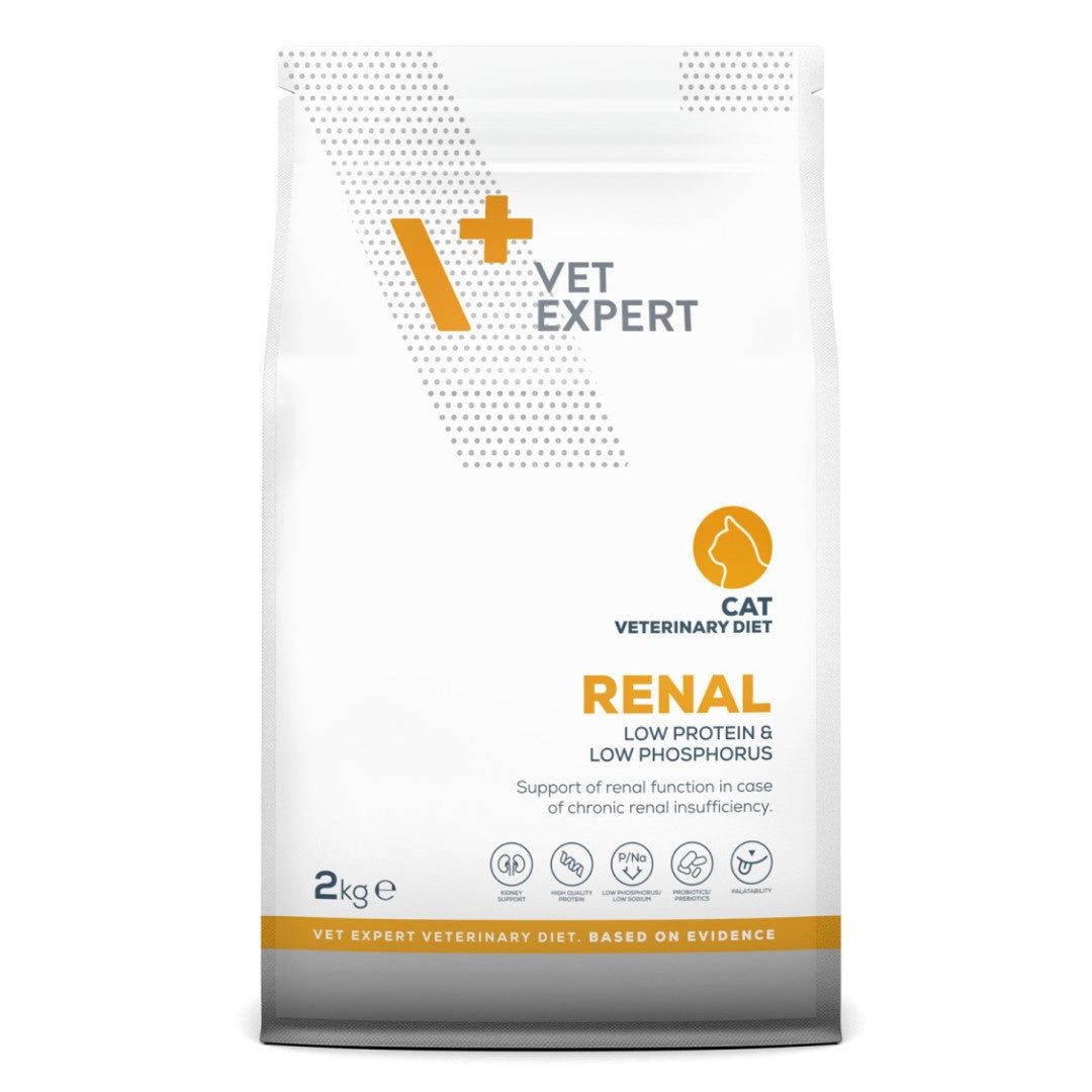 Vet Expert Veterinary Diet Renal Cat 2 kg – sucha karma weterynaryjna dla kota na nerki