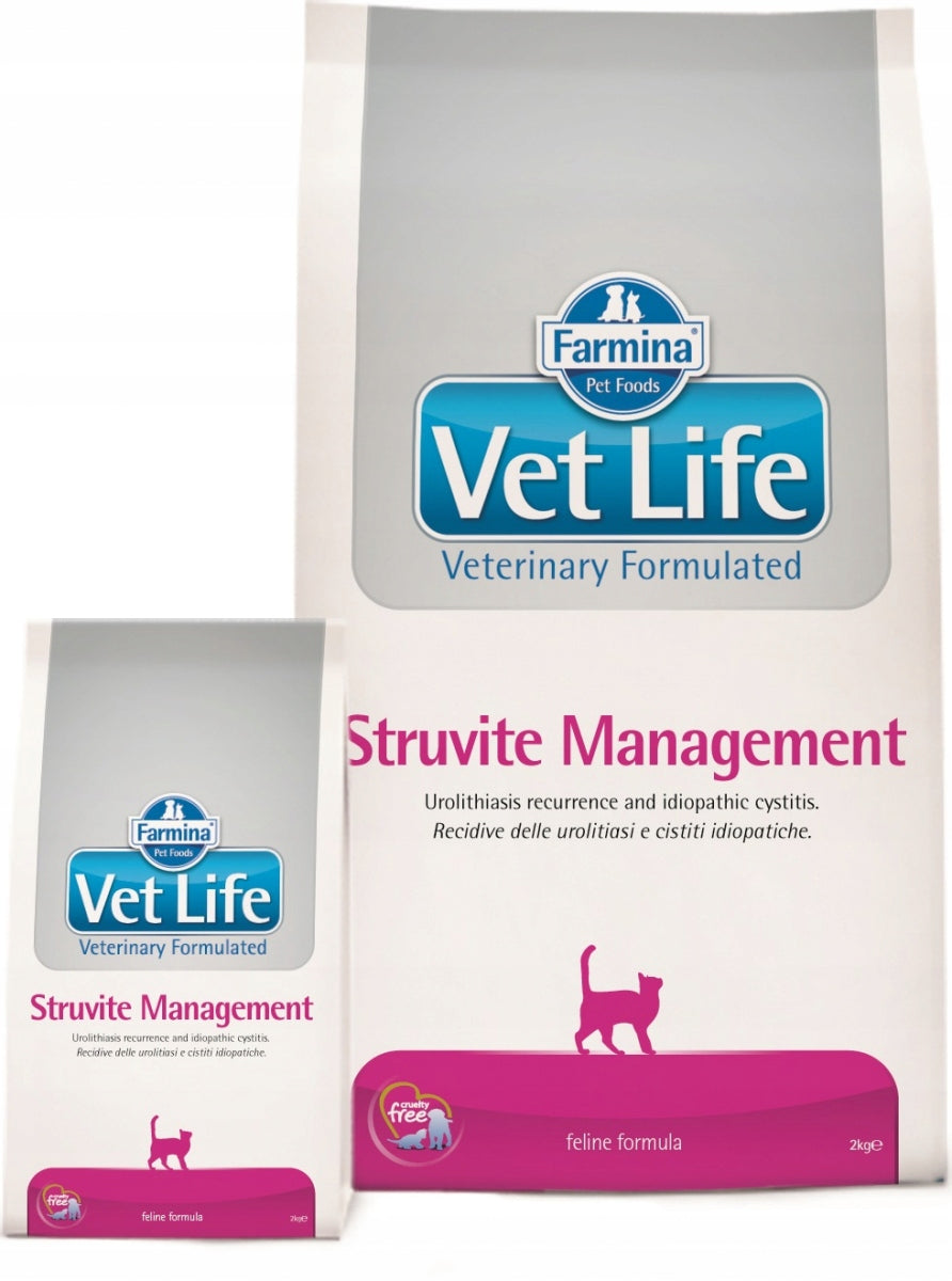 Farmina Vet Life Struvite Management sucha karma dla kota 10 kg – dieta na drogi moczowe
