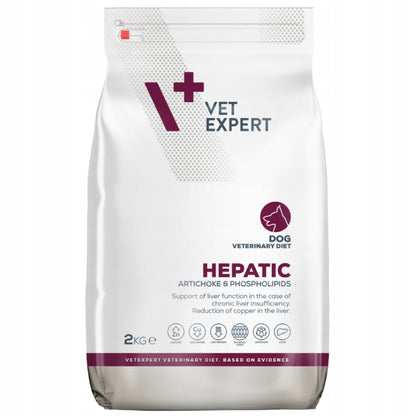 VetExpert Veterinary Diet Hepatic sucha karma dla psa na wątrobę 2 kg – drób