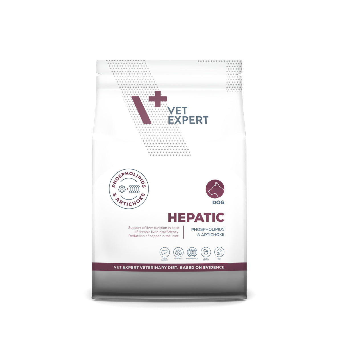 VetExpert Veterinary Diet Hepatic sucha karma dla psa na wątrobę 2 kg – drób