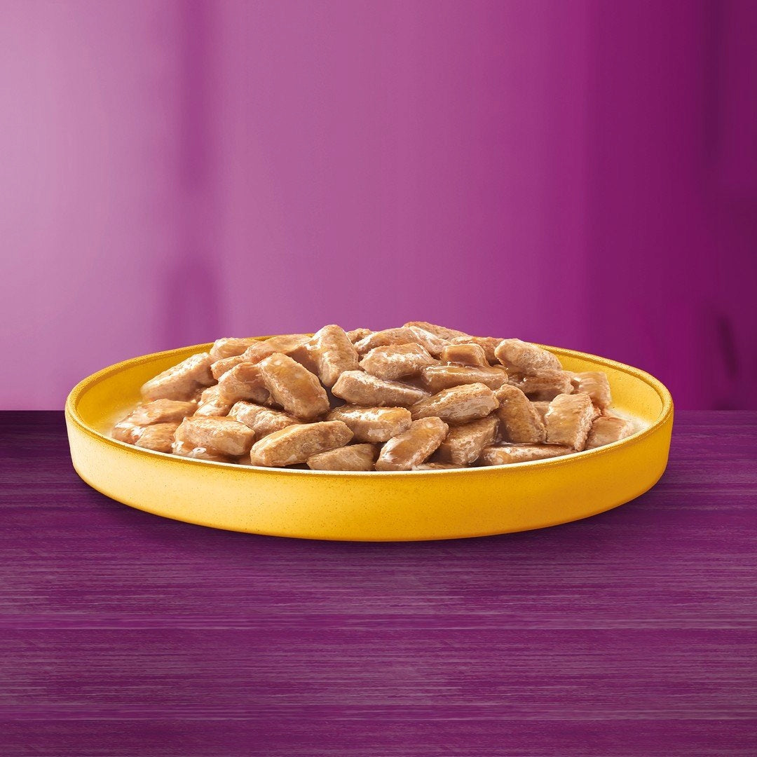 Whiskas mokra karma dla kota dorosłego z kurczakiem w sosie, puszka 10x400 g
