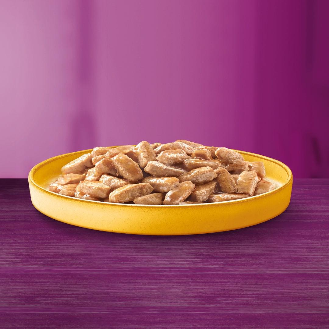 Whiskas mokra karma dla kota z kurczakiem w sosie 24 x 400 g – puszki dla dorosłych kotów