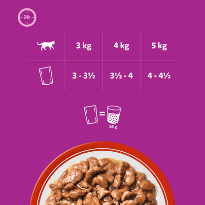 Whiskas Adult mokra karma dla kota w sosie 40 x 85 g – mix smaków, saszetki