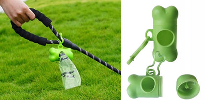 Biodegradowalne woreczki na psie odchody 360 szt. z etui-dyspenserem – zielone