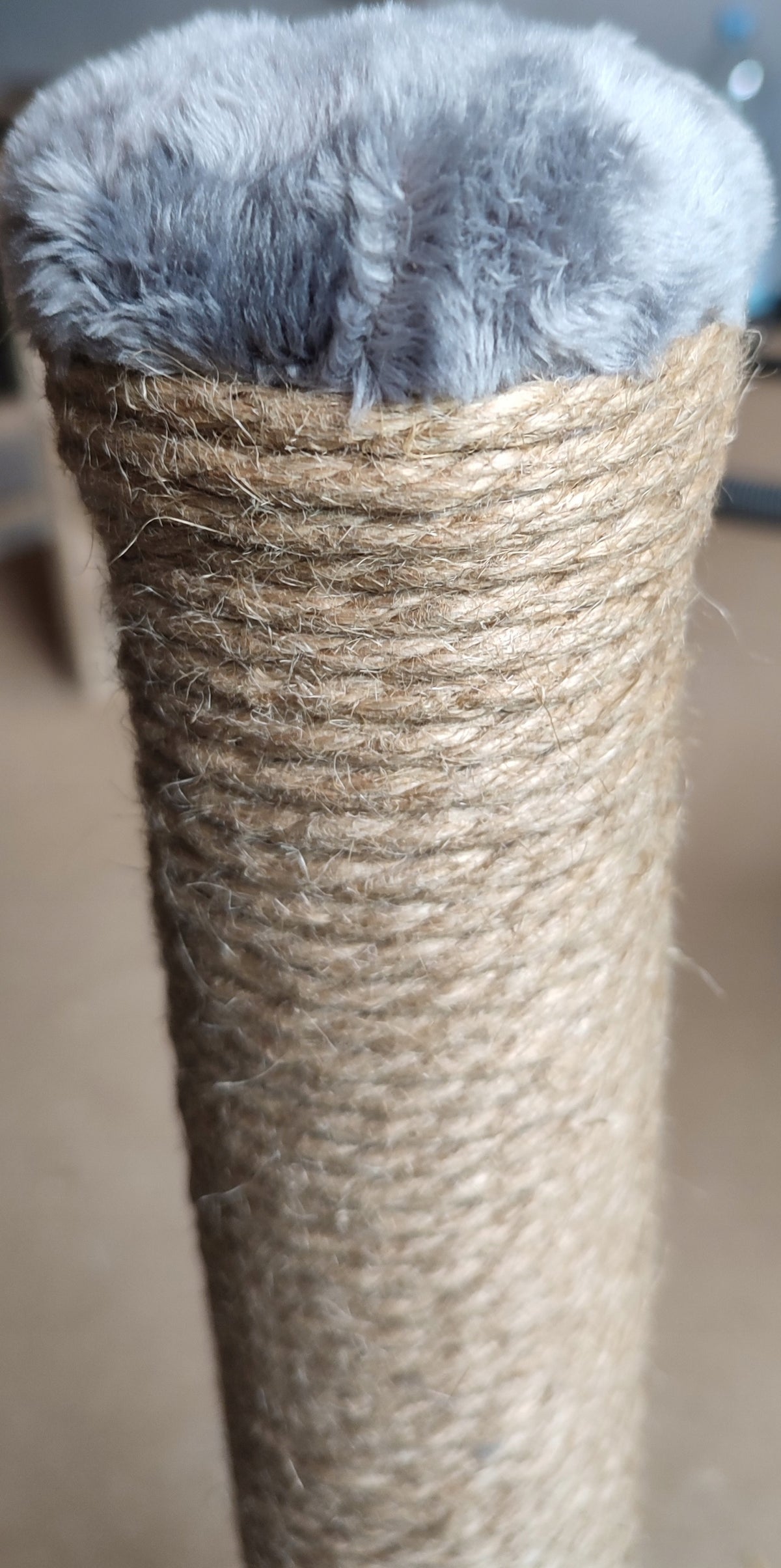 Mebel Point Wymienna rolka do drapaka dla kota 70 cm, lina jutowa 10 mm, gwint M8 – beżowa