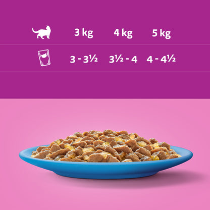 Whiskas Mokra karma dla kota 40x85 g w galaretce, dla dorosłych kotów – smaki rybne