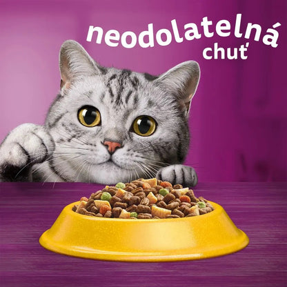 Whiskas 1+ sucha karma dla kota dorosłego z kurczakiem 3,8 kg – pełnoporcjowa