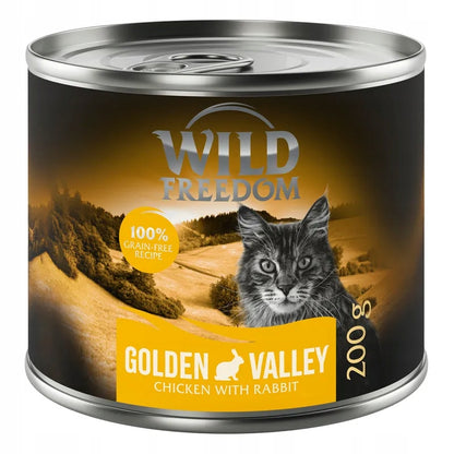 Wild Freedom Adult mokra karma dla kota 6x 200 g – 98% mięsa, bezzbożowa, mix smaków
