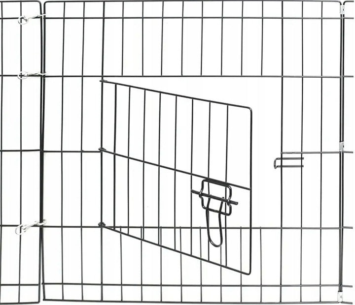 Oh!dog Kojec modułowy dla psa 8 przęseł 76 cm ze stali proszkowanej – wybieg dla szczeniąt