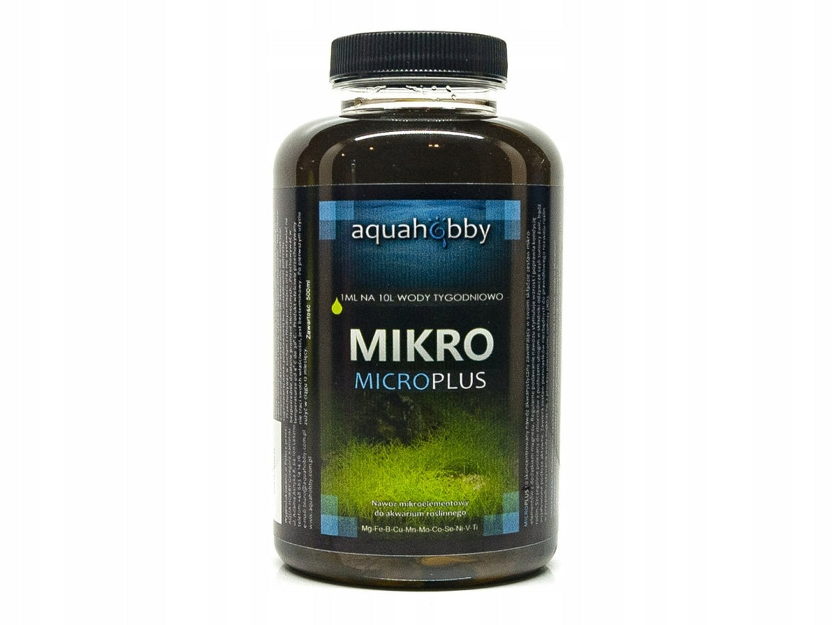 Aqua Hobby nawozy do akwarium roślinnego 3 x 500 ml – makro, mikro i węgiel w płynie