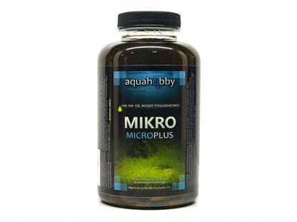 Aqua Hobby nawozy do akwarium roślinnego 3 x 500 ml – makro, mikro i węgiel w płynie