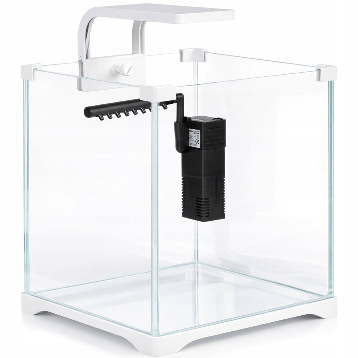 Kruger Meier Shrimp!One Pro akwarium 10 l z filtrem i lampą LED – zestaw krewetkarium