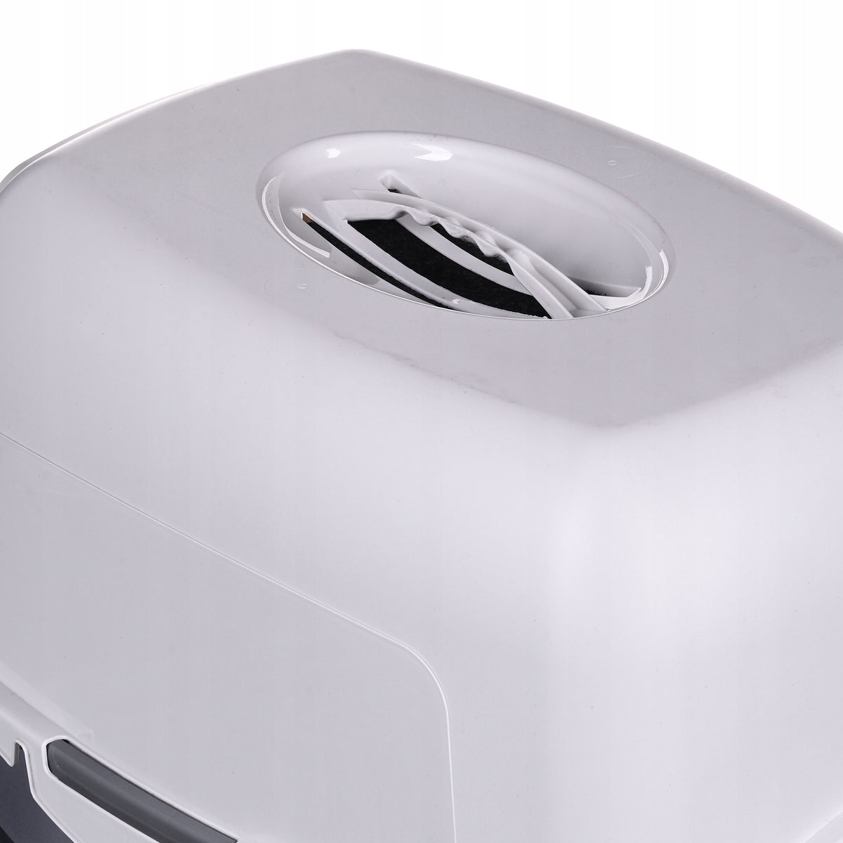Diamentiq Kuweta zamknięta dla kota XL 56 x 40 x 39 cm z filtrem węglowym – szara