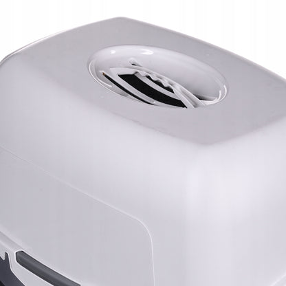 Diamentiq Kuweta zamknięta dla kota XL 56 x 40 x 39 cm z filtrem węglowym – szara