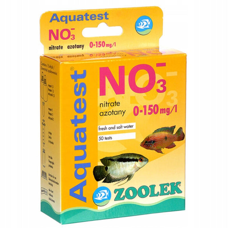 Zoolek Zestaw testów kropelkowych do akwarium pH x2, GH-KH, NO2, NO3, PO4, Fe