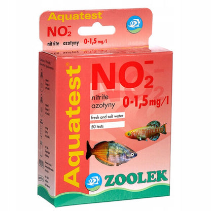 Zoolek Zestaw testów kropelkowych do akwarium pH x2, GH-KH, NO2, NO3, PO4, Fe