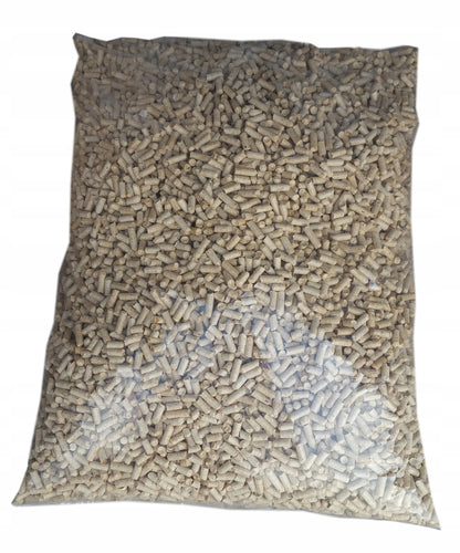 Żwirek drewniany pellet 15 l do kuwety – ekologiczny, niezbrylający, dla kota i gryzoni