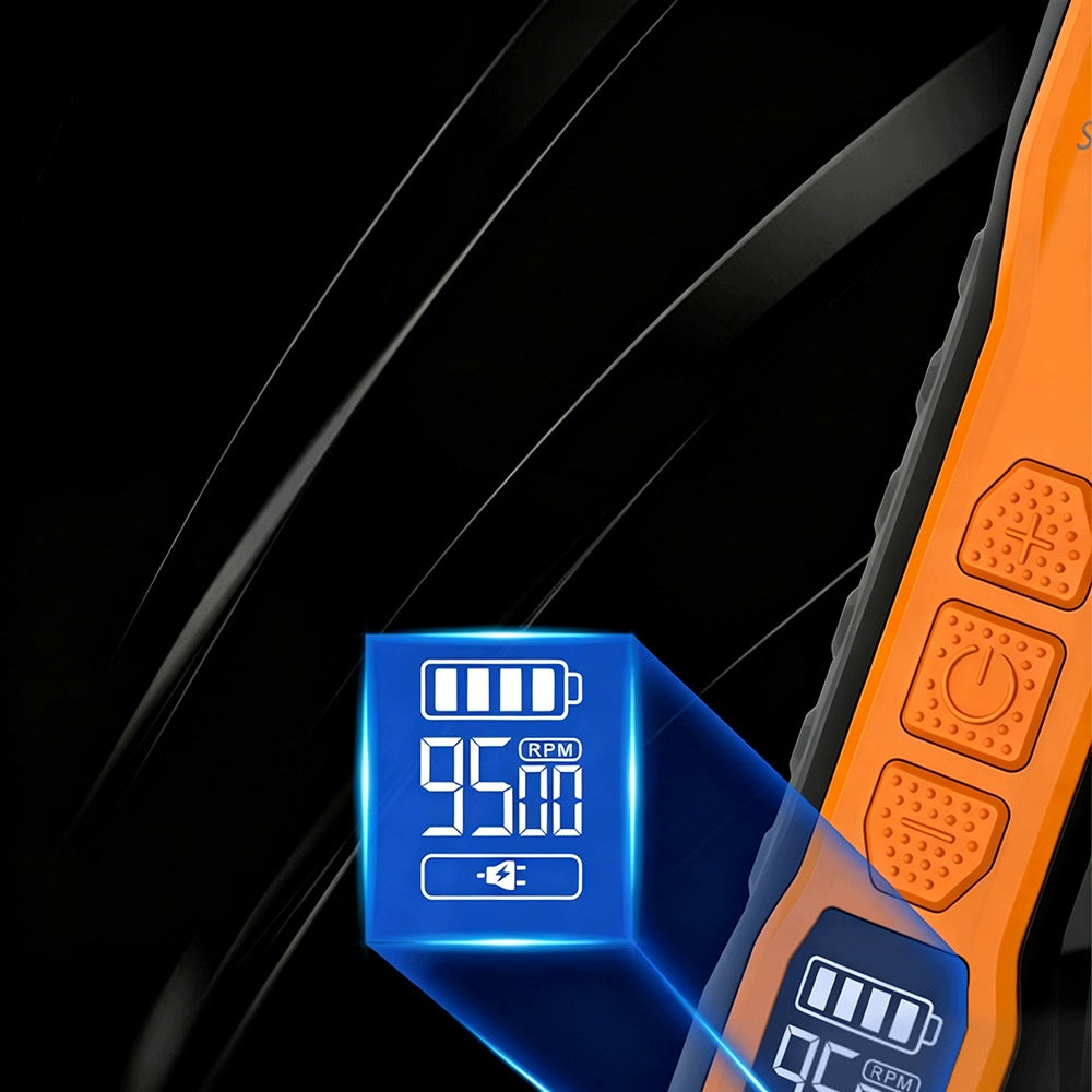 Elektryczny pilnik do pazurów dla psa, cichy, 5 prędkości, LED – akumulator 2000 mAh