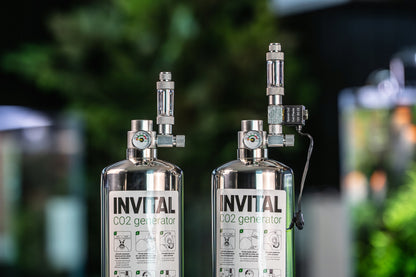 Invital Generator CO2 do akwarium z butlą 2 l – zawór elektromagnetyczny, wyłączanie nocne