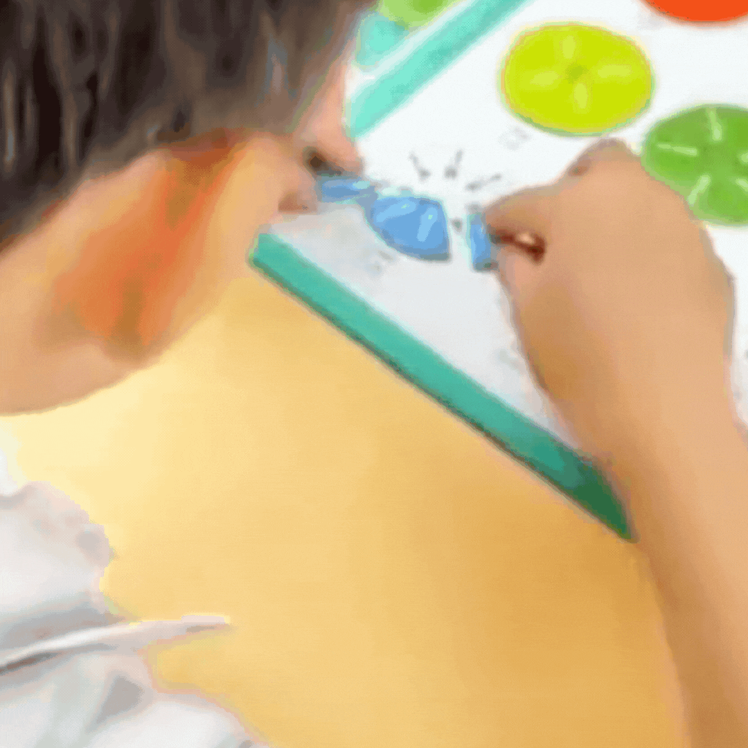 Magnetyczne puzzle ułamkowe Montessori
