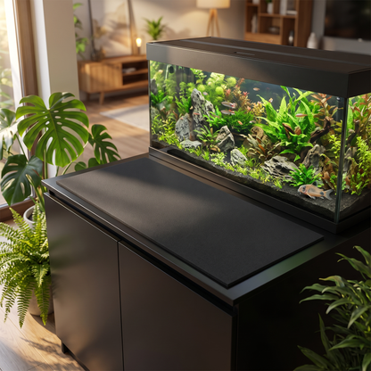 Aquael Mata pod akwarium 40 x 25 cm – podkładka amortyzująca z pianki, grubość 4 mm, czarna