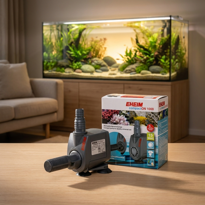 Eheim CompactON 1000 pompa do akwarium 400–1000 l/h, 15 W – regulowana, słodkowodne i morskie