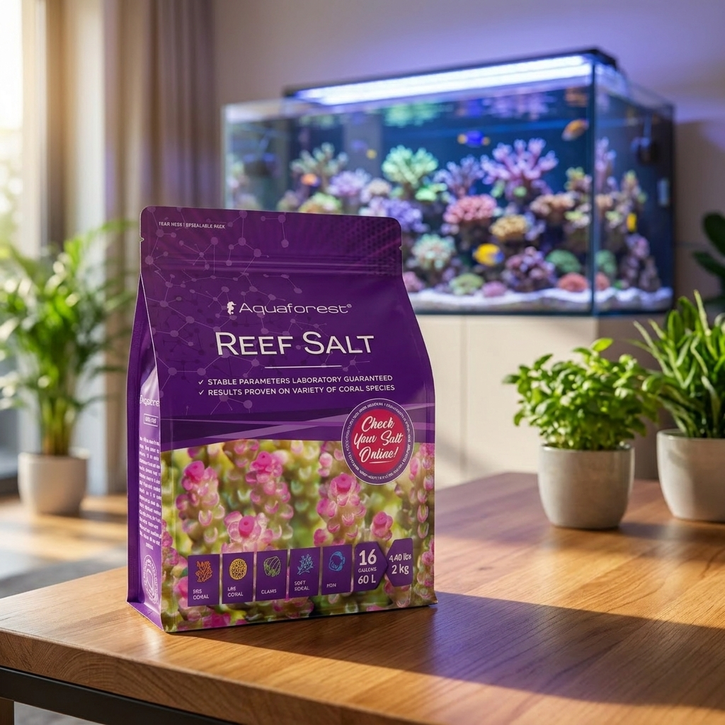 Aquaforest Reef Salt sól morska do akwarium rafowego 2 kg – dla koralowców, worek