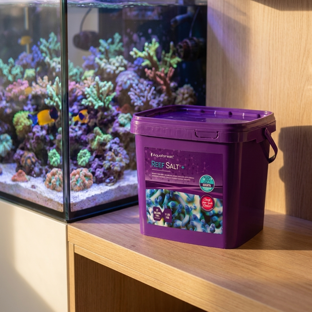 Aquaforest Reef Salt+ sól morska do akwarium rafowego 5 kg – podwyższone Ca, Mg i KH