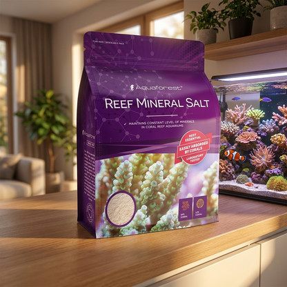 Aquaforest Reef Mineral Salt 800 g – sól bez NaCl do metody Ballinga, akwarium morskie