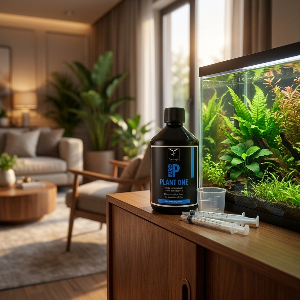 QualDrop P Grow nawóz fosforowy do roślin akwariowych 500 ml – płyn, źródło fosforu